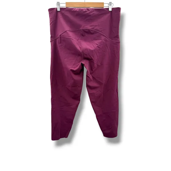 Spanx Booty Boost Leggings Womens 2X Purple High Rise Sculpting Active Plus Size - Image 2