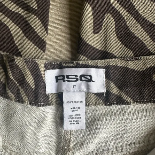 RSQ Jeans Zebra Print Jeans - Image 4