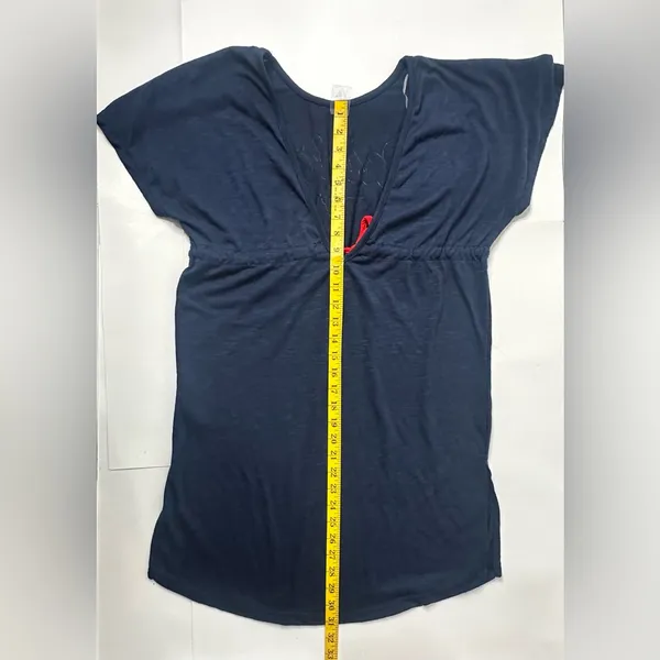 New England Patriots Versus Swim Cover Up Womens Size XS Navy G-III 4‎ Her - Image 6
