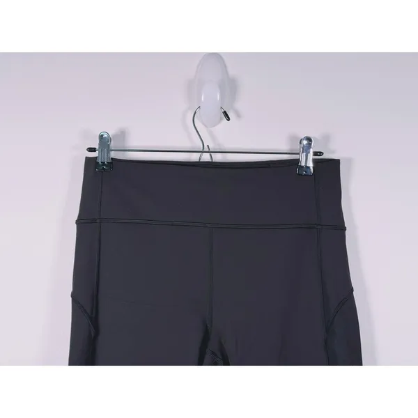Lululemon In Movement Leggings 25" Everlux Size 10 Black Yoga Workout Gym Active - Image 6