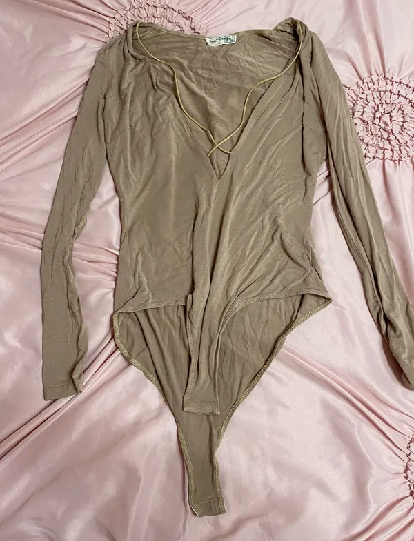 Bodysuit Tan Size L - Image 2