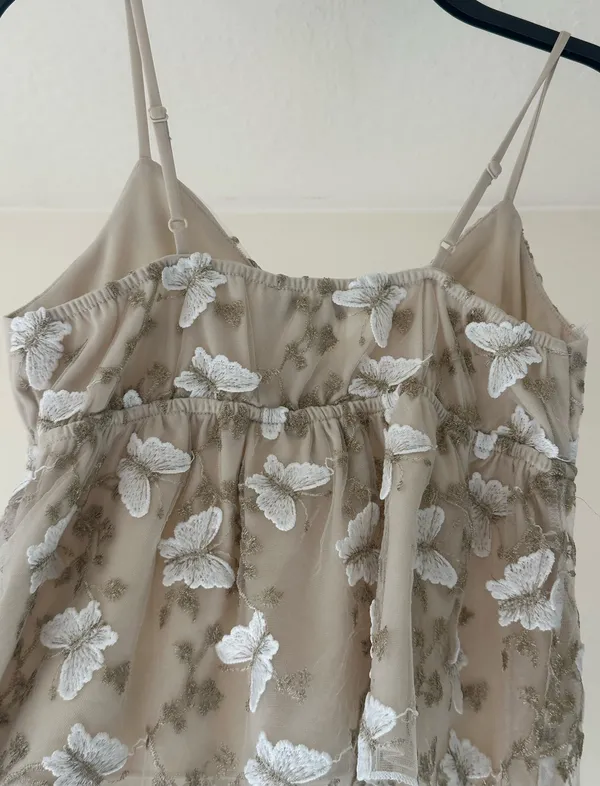 Butterfly top Tan - Image 4