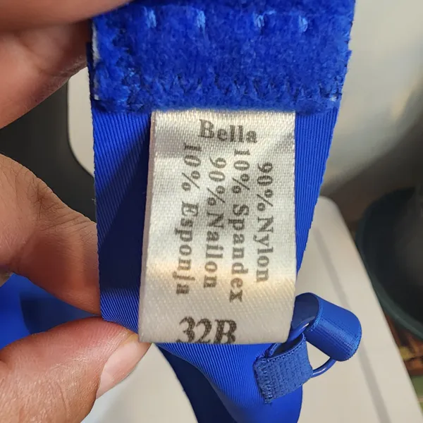 Bella Blue Women's Bra. 32B As Is Size undefined - Image 2