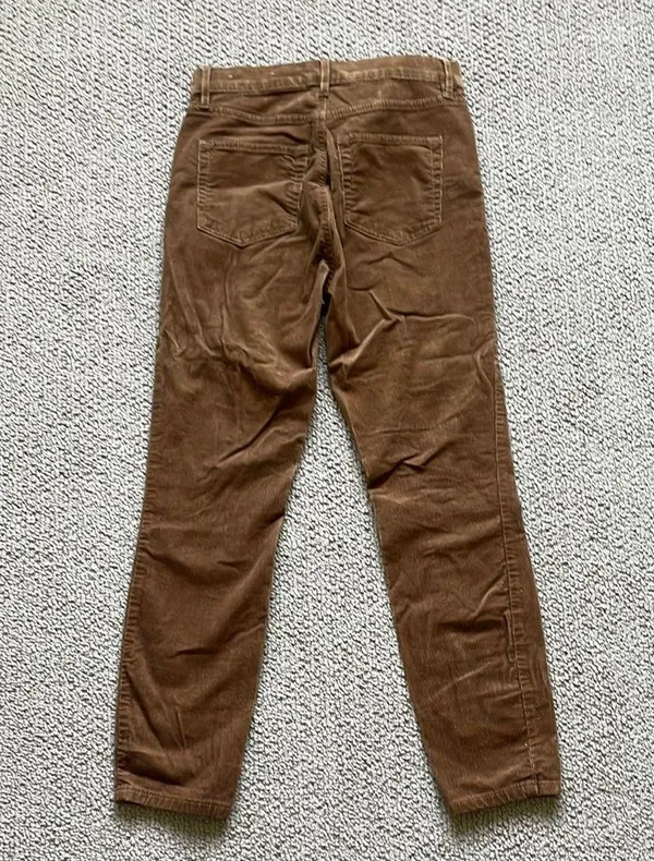LOFT Tan Corduroy Trousers - Image 7