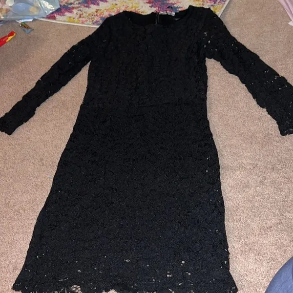 Zara black lace dress M‎ - Image 2