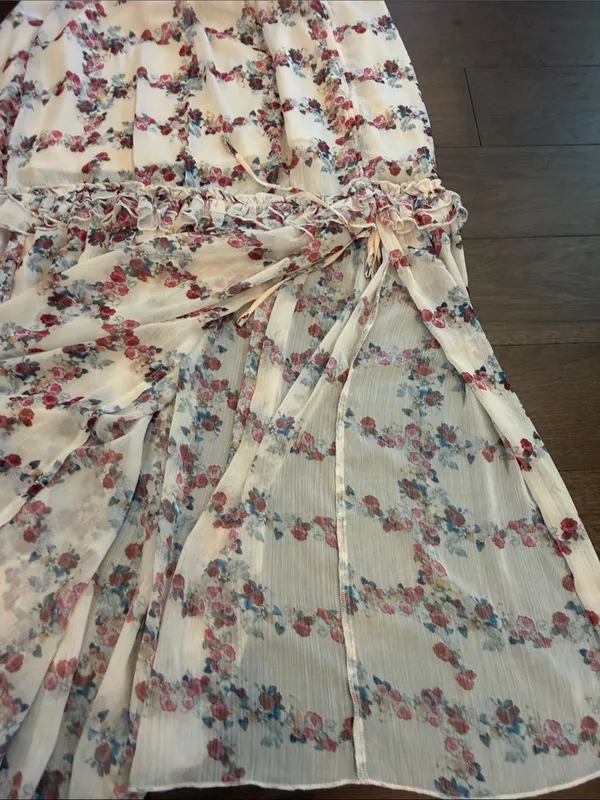 Endless Rose Floral Maxi Skirt in Size Small - C57-006 - Image 5