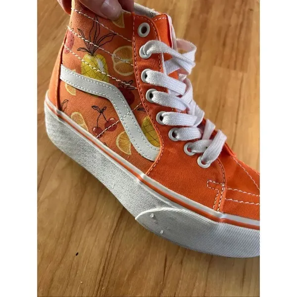 Vans SK8-HI Top Taper Stackform Platform Summer Fruit punch Sneakers Women's 7 - Image 2
