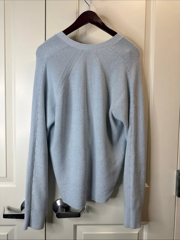 Lululemon Merino Wool-Blend Cardigan Powder Blue 6 - Image 7