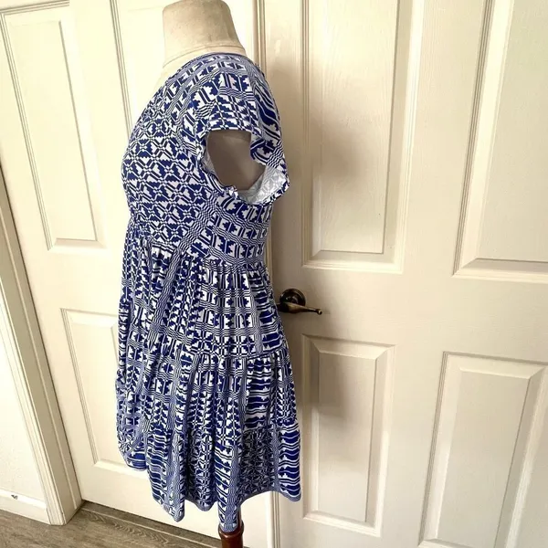 Urban outfitters blue and white Dress - Image 8
