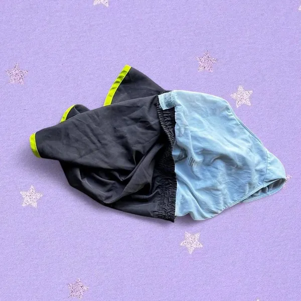 Pony Grey + green running shorts Gray - Image 3