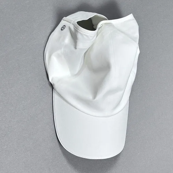 Lululemon Fast and Free Running Hat Women OS White Performance Athletic‎ Cap - Image 4