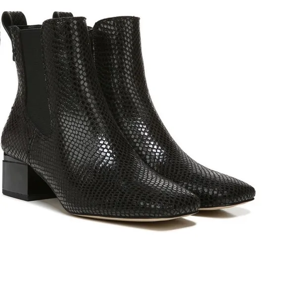 Franco Sarto NIB Wandi Snakeskin Embossed Chelsea Boot NEW Nordstrom Direct $150 - Image 8