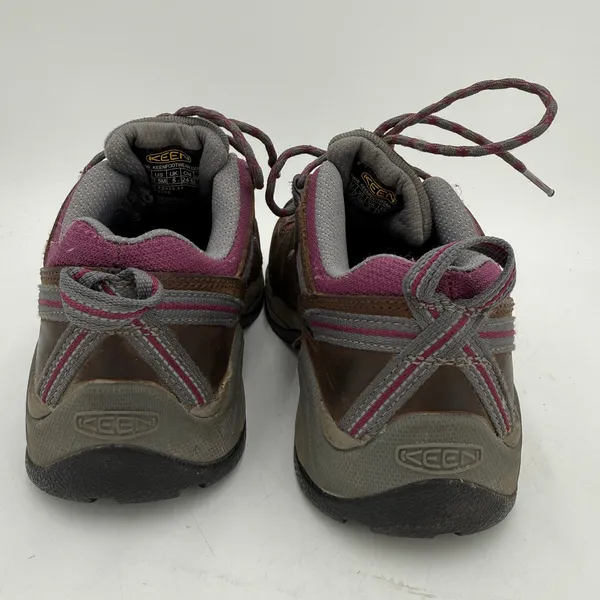 Keen Women's Utility Brown Leather Detroit XT Steel Toe Shoes Size 7.5 - Image 5