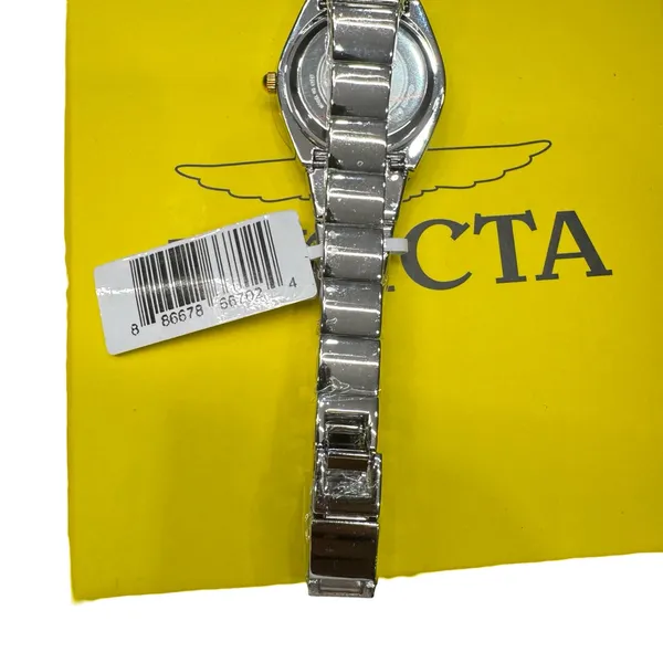 Invicta Celestial Women's 28mm Black Dial Watch Metallic Band BNIB Elegant - Image 3