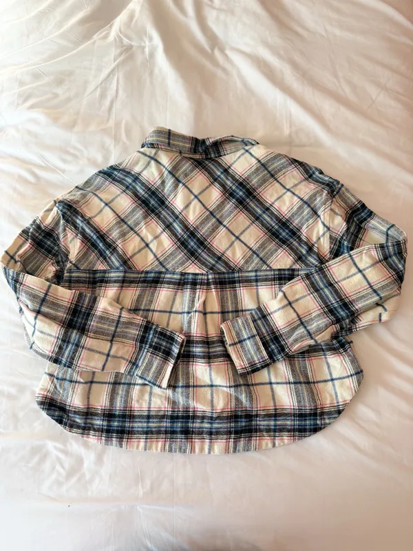 Altar’d State Oakley Flannel Button Up Blouse Size XS - Image 2