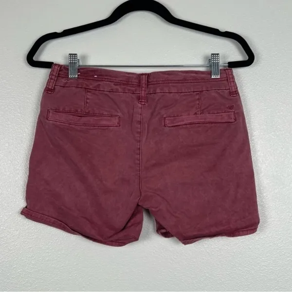 American‎ Eagle Maroon Shorts Sz 2 - Image 4