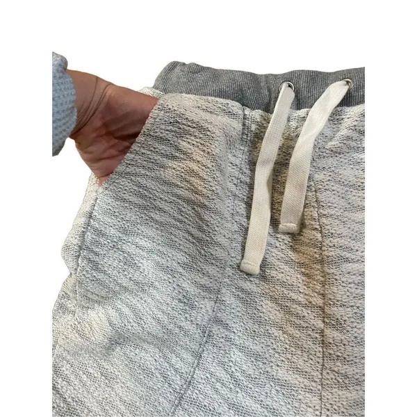 The Fifth Label Heathered Light‎ Gray pull on casual lounge pants 100% co… - Image 4