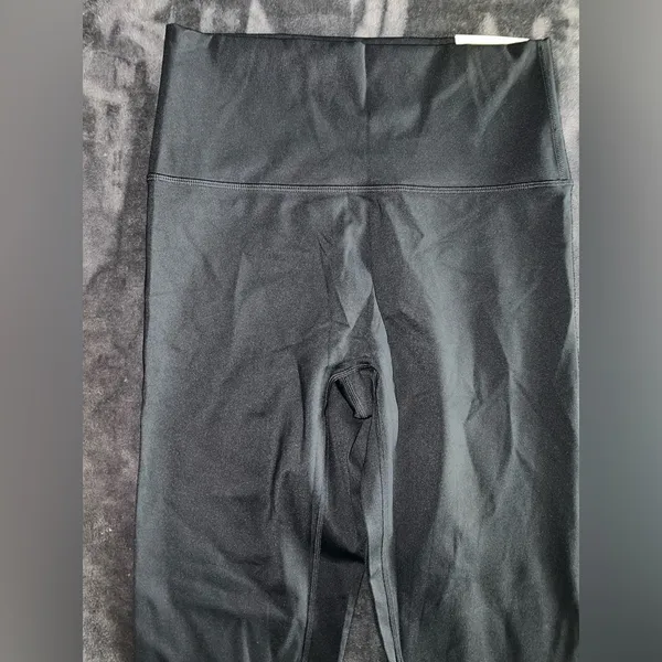 Aerie Offline Goals Hi Rise 7/8 Legging in True Black Size Large Long NWT - Image 5
