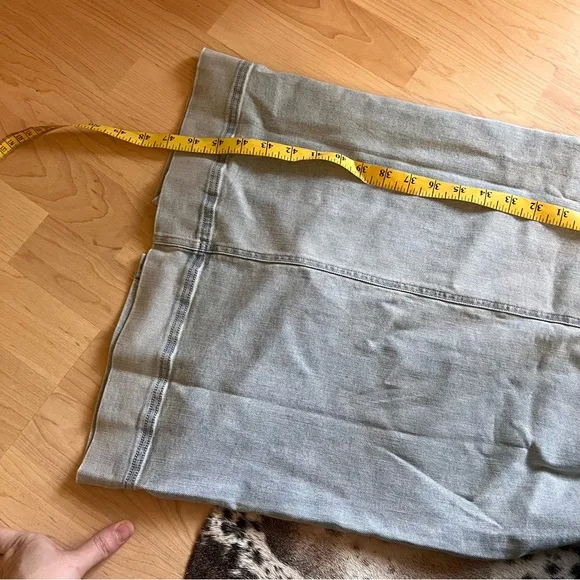 FREE PEOPLE Tell Me About‎ It Midi Denim Dress Size 0 NWOT - Image 6
