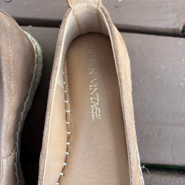 Como vintage Crown Vintage Tan Espadrille Flats | Size 7M - Image 10