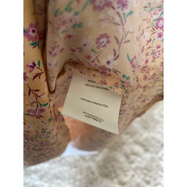 As You Wish Mini Dress Ditsy Floral Cottagecore Smocked Puff‎ Sleeve Festival Boho - Image 7