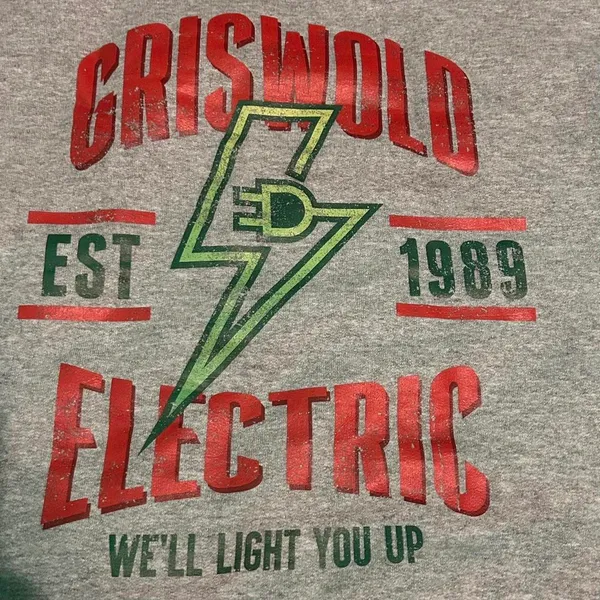 Hanes Griswold Electric Christmas crewneck - Image 3
