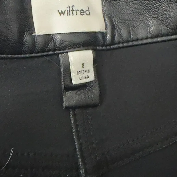 Aritzia wilfred faux fur skirt size 8 - Image 4