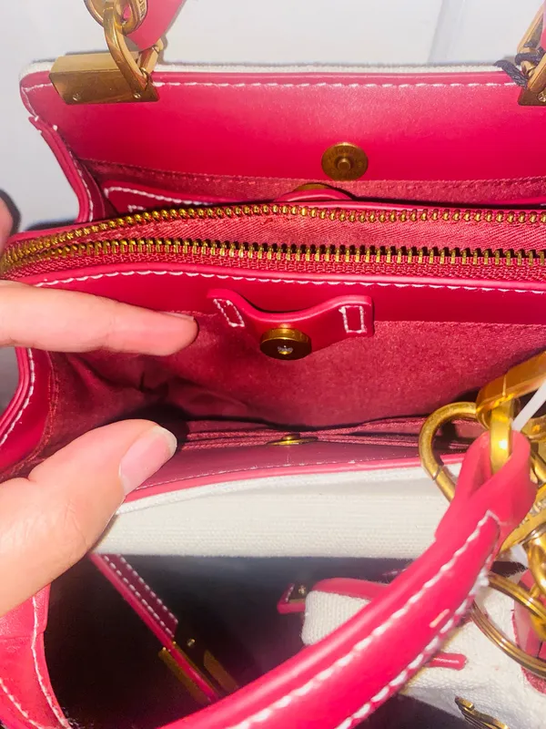 Berry Steve Madden Satchel Bag - Image 6