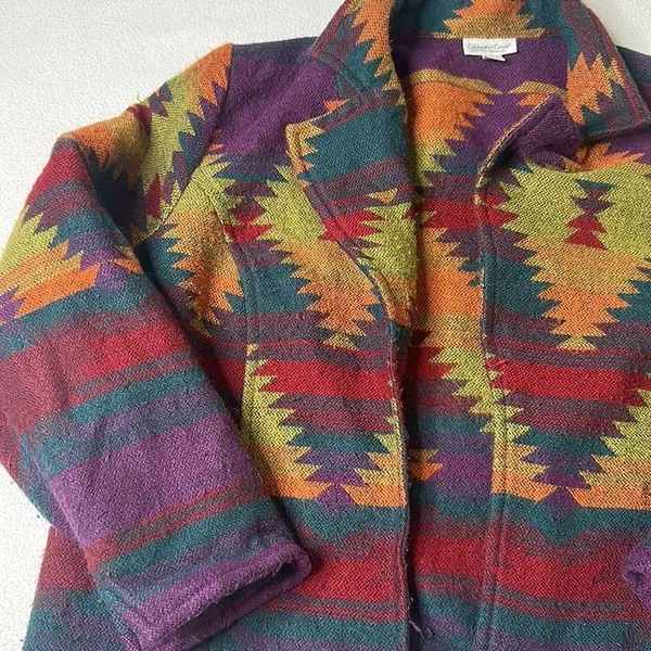 Coldwater Creek Aztec Patterned Jacket - Image 2