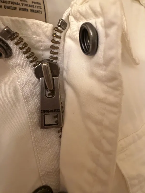 Zadig & Voltaire  white butterfly jacket - Image 10