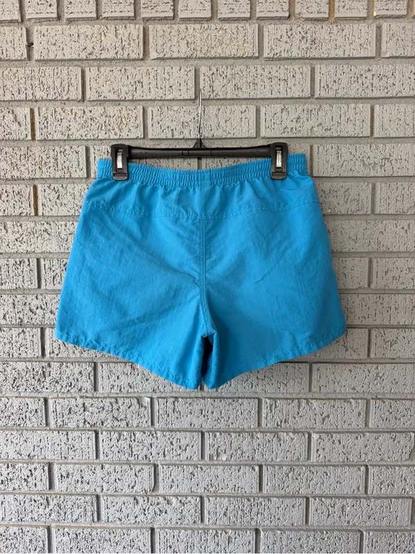 Patagonia Baggies 5” Shorts Bright Blue Women’s Size Small - Image 4