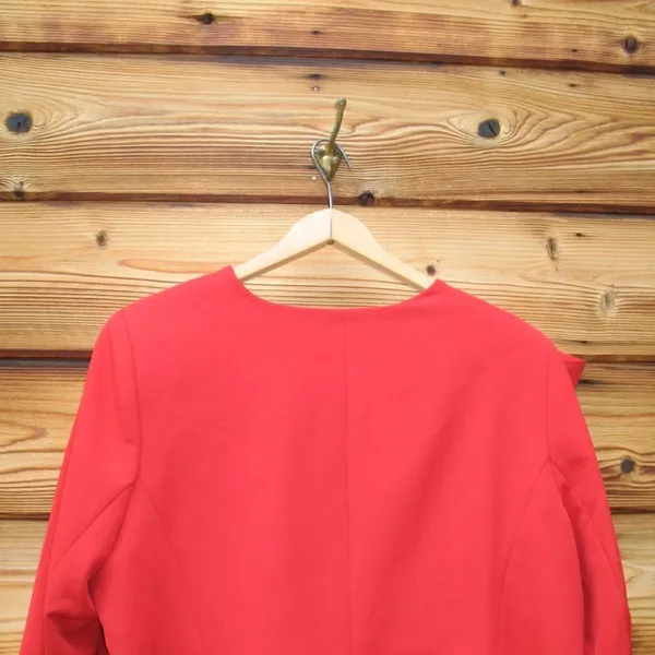 Eloquii Cropped Bow Jacket Blazer - Image 8