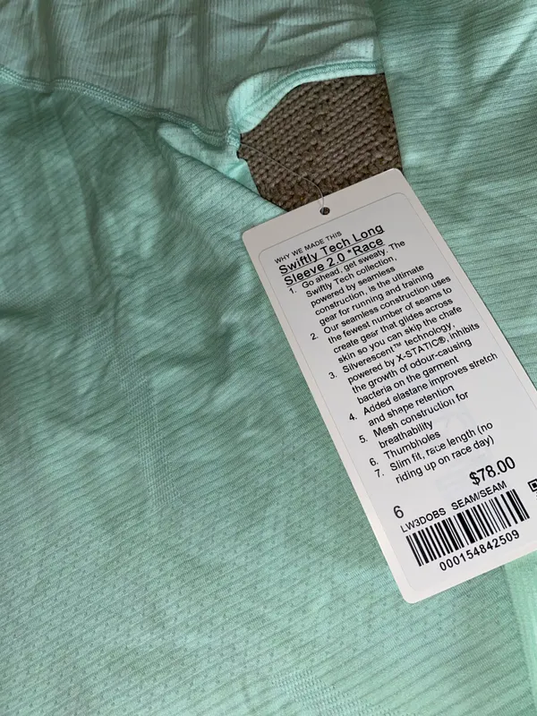 Lululemon Swiftly Tech Long Sleeve - Image 2
