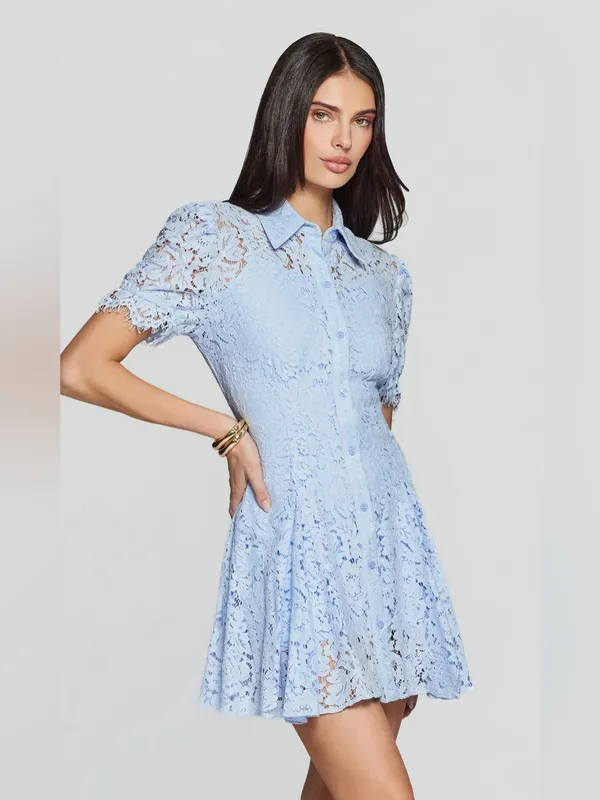 Generation Love Light Blue Swanetta Lace Dress‎ - Image 5