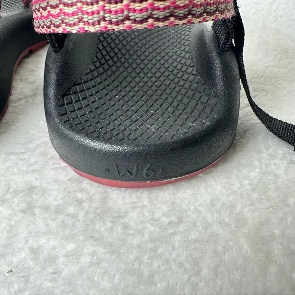 Chaco ZX/2 Sport Sandals Women's 6 Pink Wave Print J105500 hiking water - Image 11