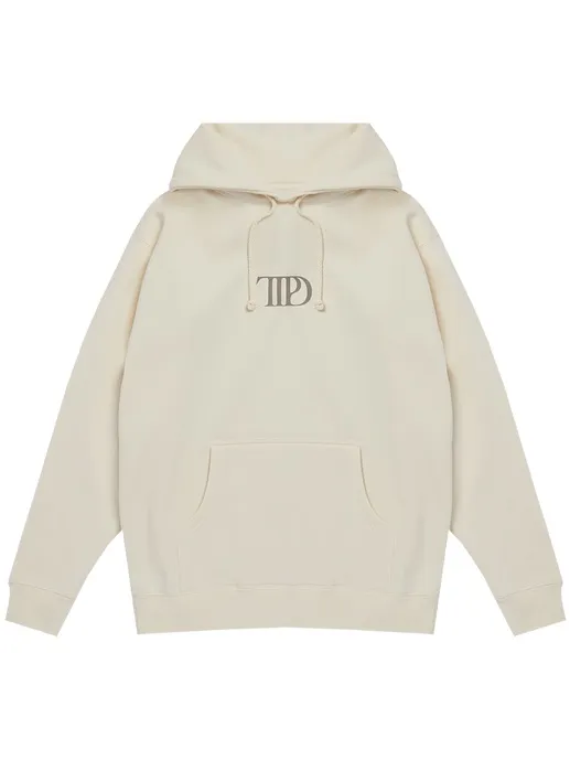 Taylor Swift TTPD The Manuscript Edition Cream Hoodie - Size M - Image 2