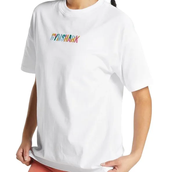 Gymshark Sundae Embroidered Tee - Image 3