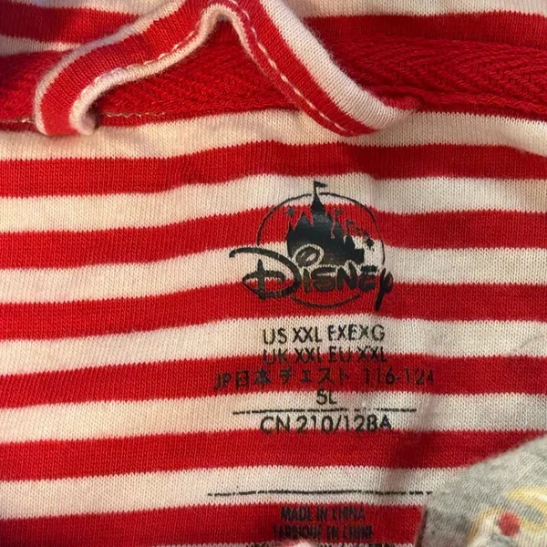 Disney Mickey Mouse Friends Holiday treats One-Piece Pajama hood ears adult XXL - Image 12