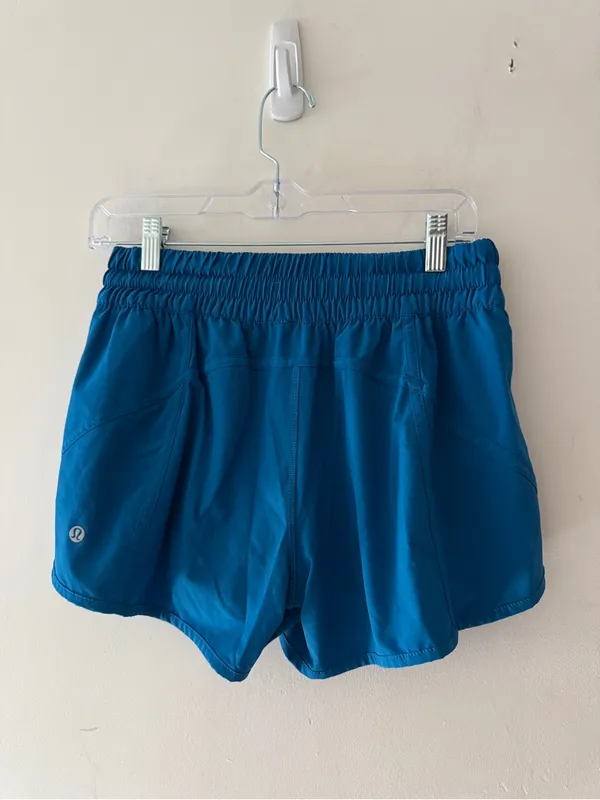 Lululemon Tracker Short V (4") Whirlpool Blue Size 10 - Image 9