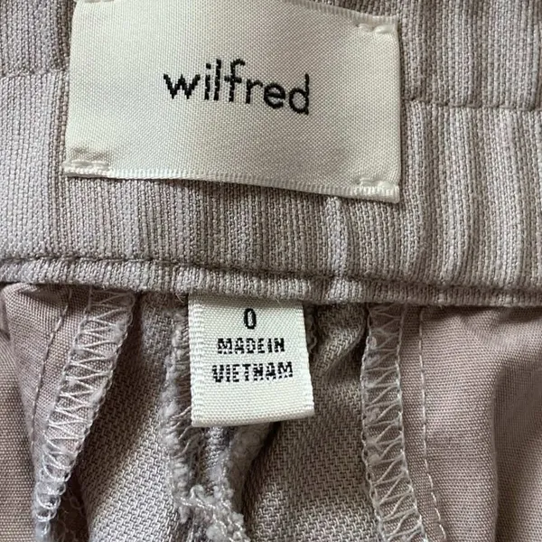 Aritzia Wilfred Limitless Pant Women 0 Cruise Linen Wide Leg High Rise Minimal - Image 2