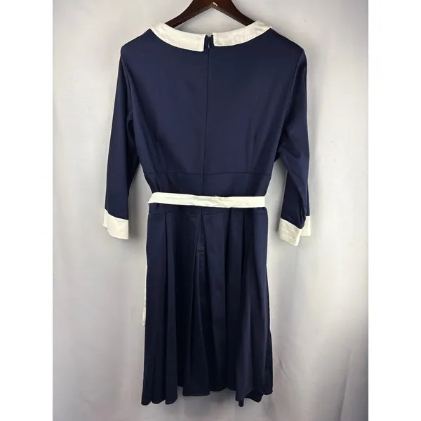 Women’s ReoRia Size 18/20 Navy Midi Boat Dress - Image 3