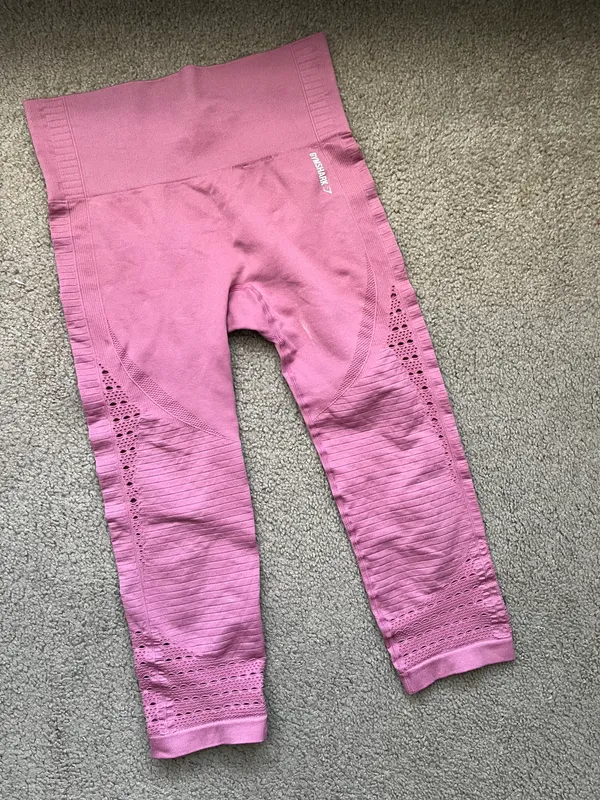 Gymshark Energy Seamless Cropped Leggings - Image 2