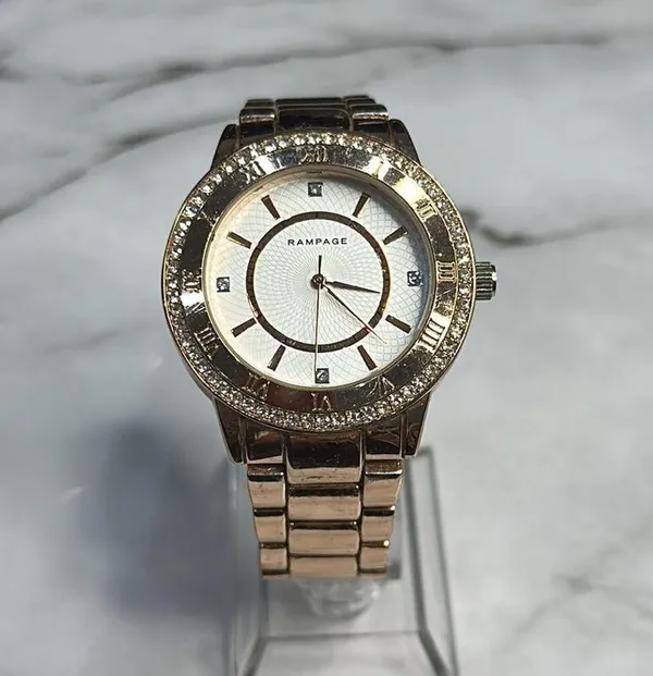Rampage Womens Rose Gold Wristwatch - Image 2