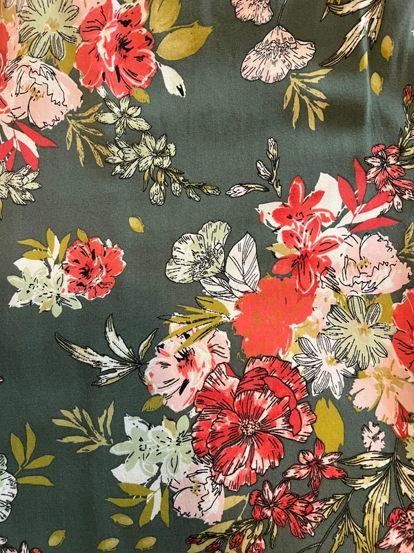 BOG Collective Floral Strapless Jumpsuit/Romper - Image 3