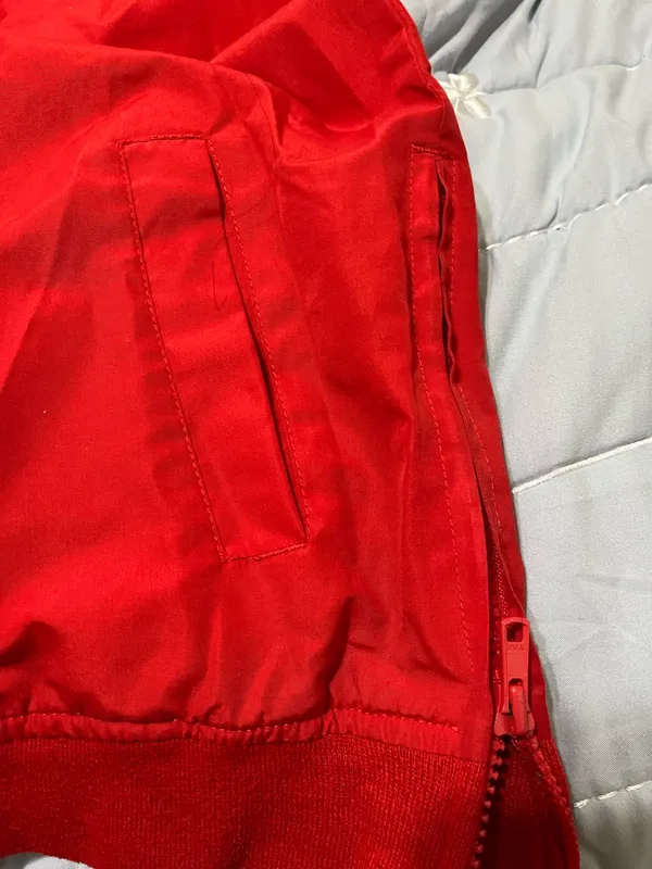 Nike Georgia Bulldogs red windbreaker sweatshirt jacket - Image 2
