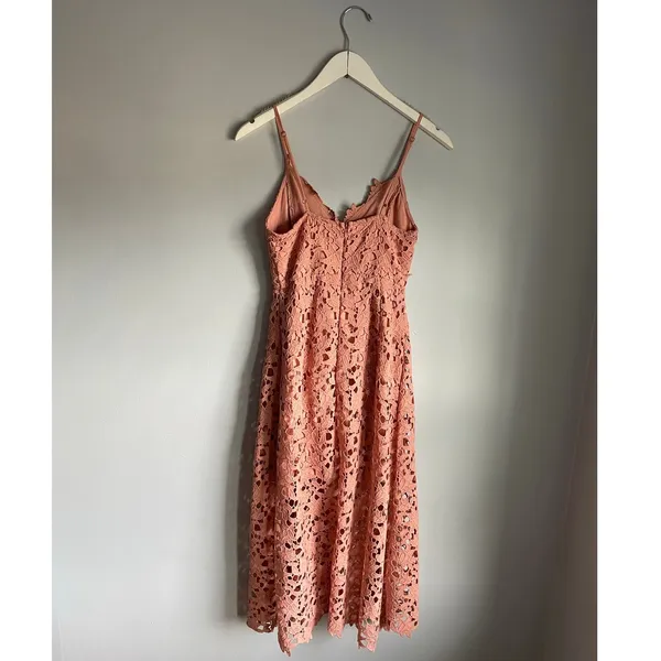 ASTR the Label Pink Mauve Lace Dress size Small Coquette Bridal Shower Communion - Image 4