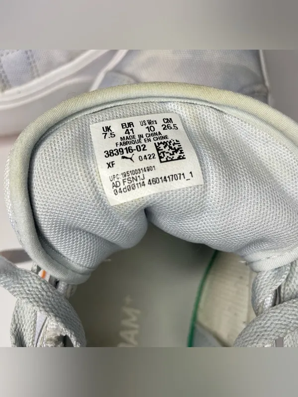 PUMA Kaia Platform Hazy Summer Women's Sneakers Tie-Dye Peach Blue White Size 10 - Image 10