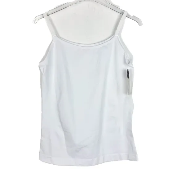 NWT Shapermint Empetua Scoop Neck Cami Top White Size Large L NEW - Image 2