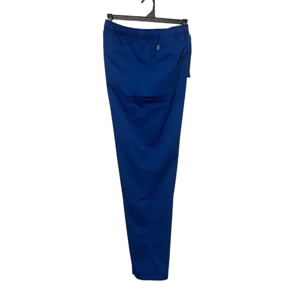 Hanes Scrubs Pants Womens Size L Blue Straight Leg Drawstring Medical NWT - Image 3