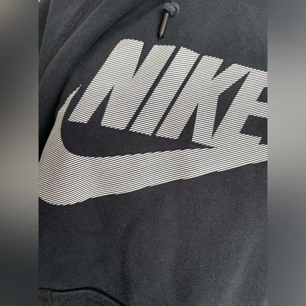 Nike Sweatshirt Color washed out Black Large - Image 3